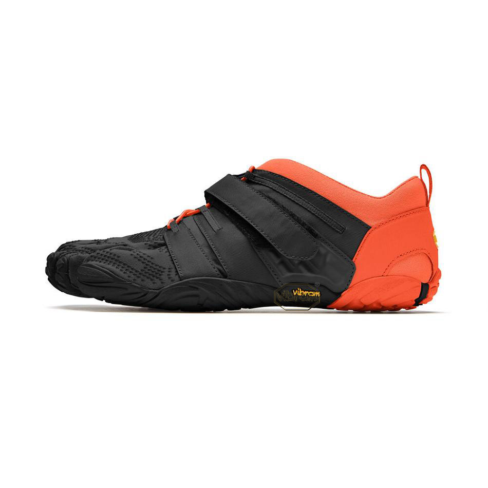Black / Orange Vibram V-Train 2.0 Men's Training Shoes | USA_R22