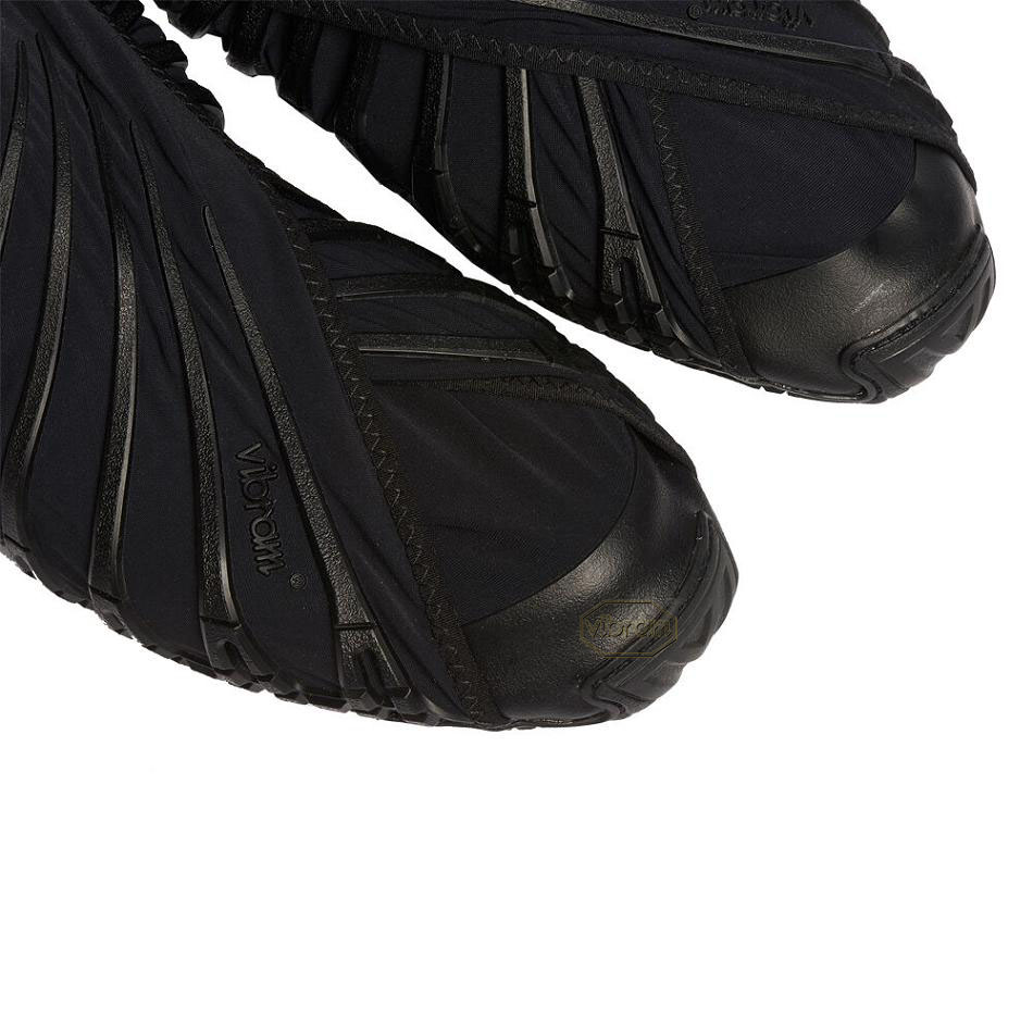 Black Vibram Furoshiki Men's Shoes | USA_H35