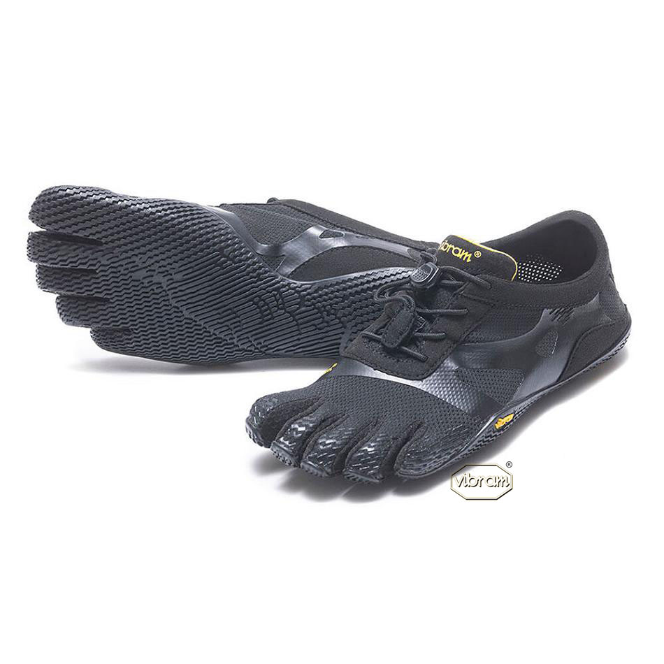 Black Vibram KSO EVO Women\'s Training Shoes | USA_H80