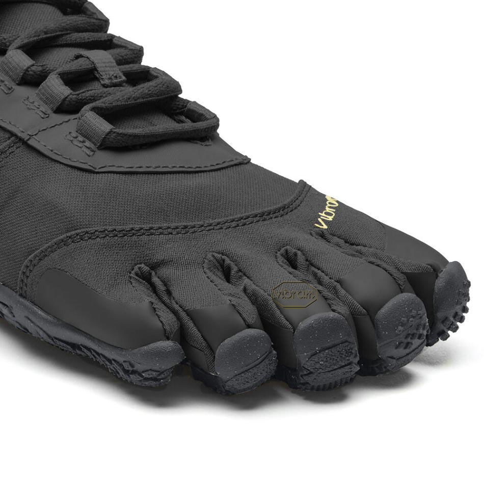 Black Vibram V-Trek Insulated Women's Trail Running Shoes | USA_D02