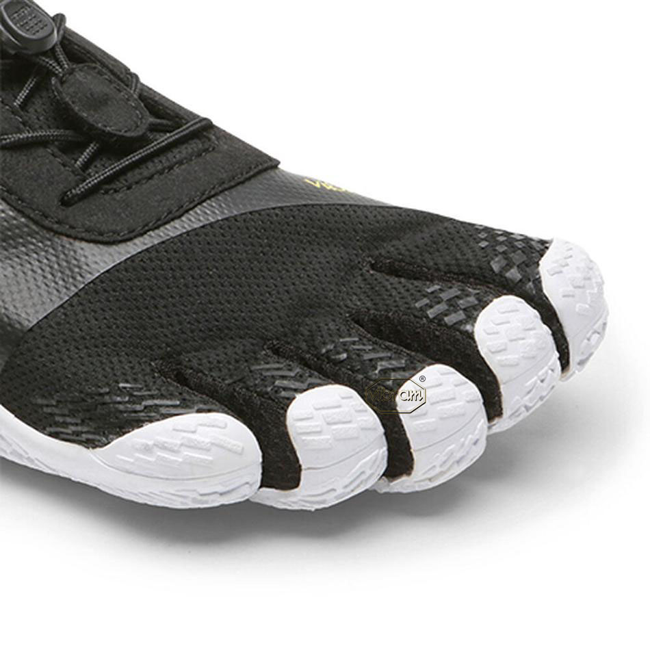 Black / White Vibram KSO EVO Men's Training Shoes | USA_Q01
