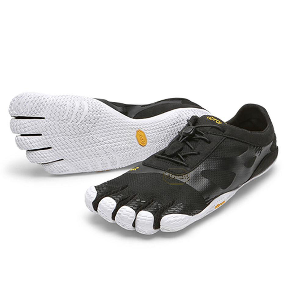 Black / White Vibram KSO EVO Men\'s Training Shoes | USA_Q01