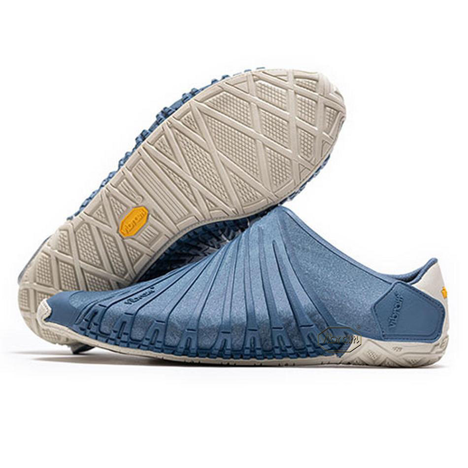 Blue Vibram Furoshiki EcoFree Men\'s Shoes | USA_A81