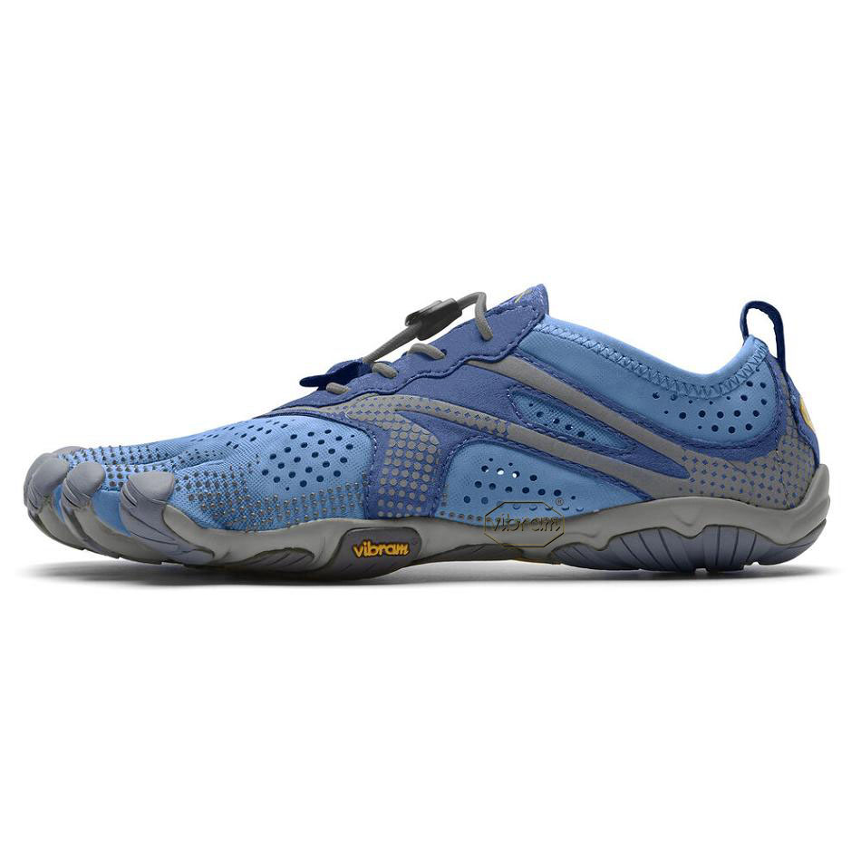 Blue Vibram V-Run Women's Running Shoes | USA_J87