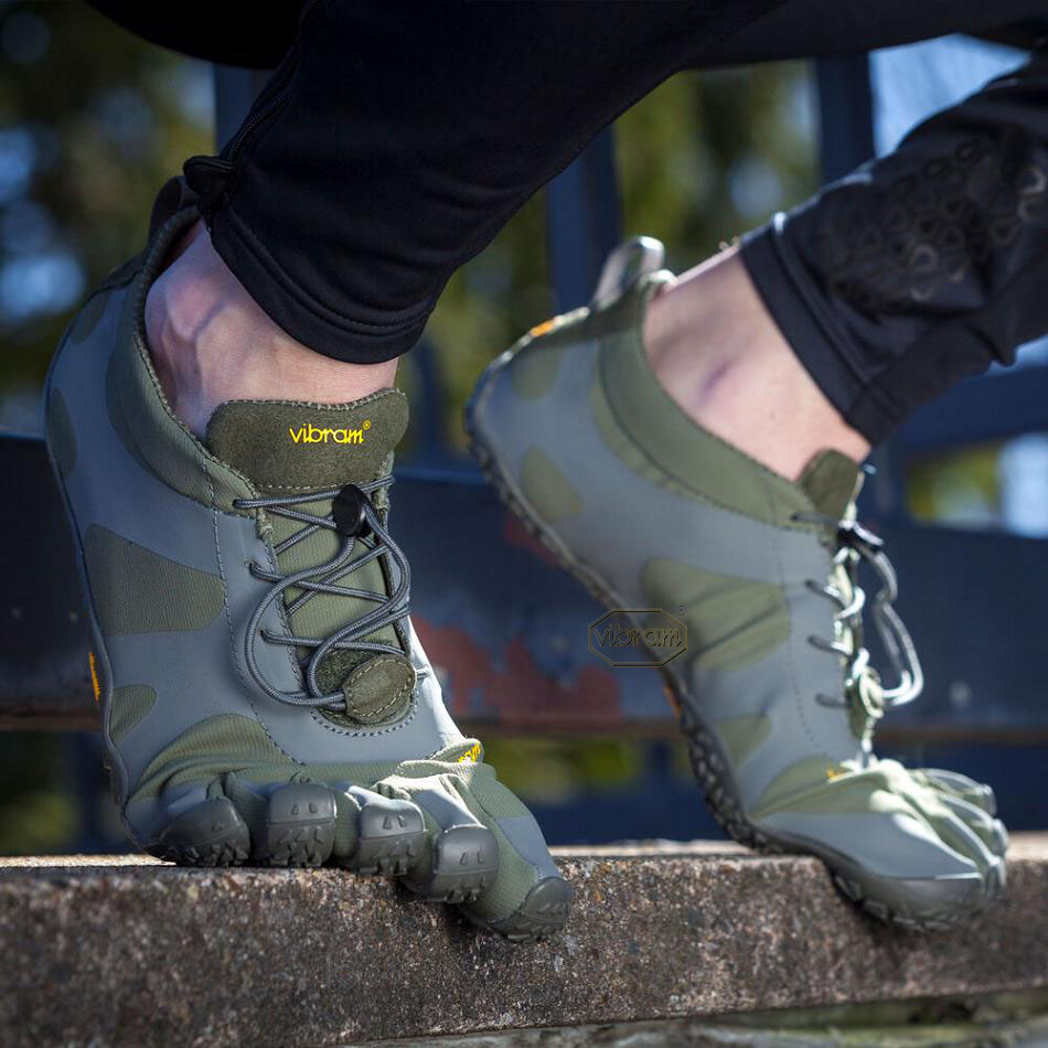 Brown / Khaki Vibram V-Alpha Women's Hiking Shoes | USA_U04