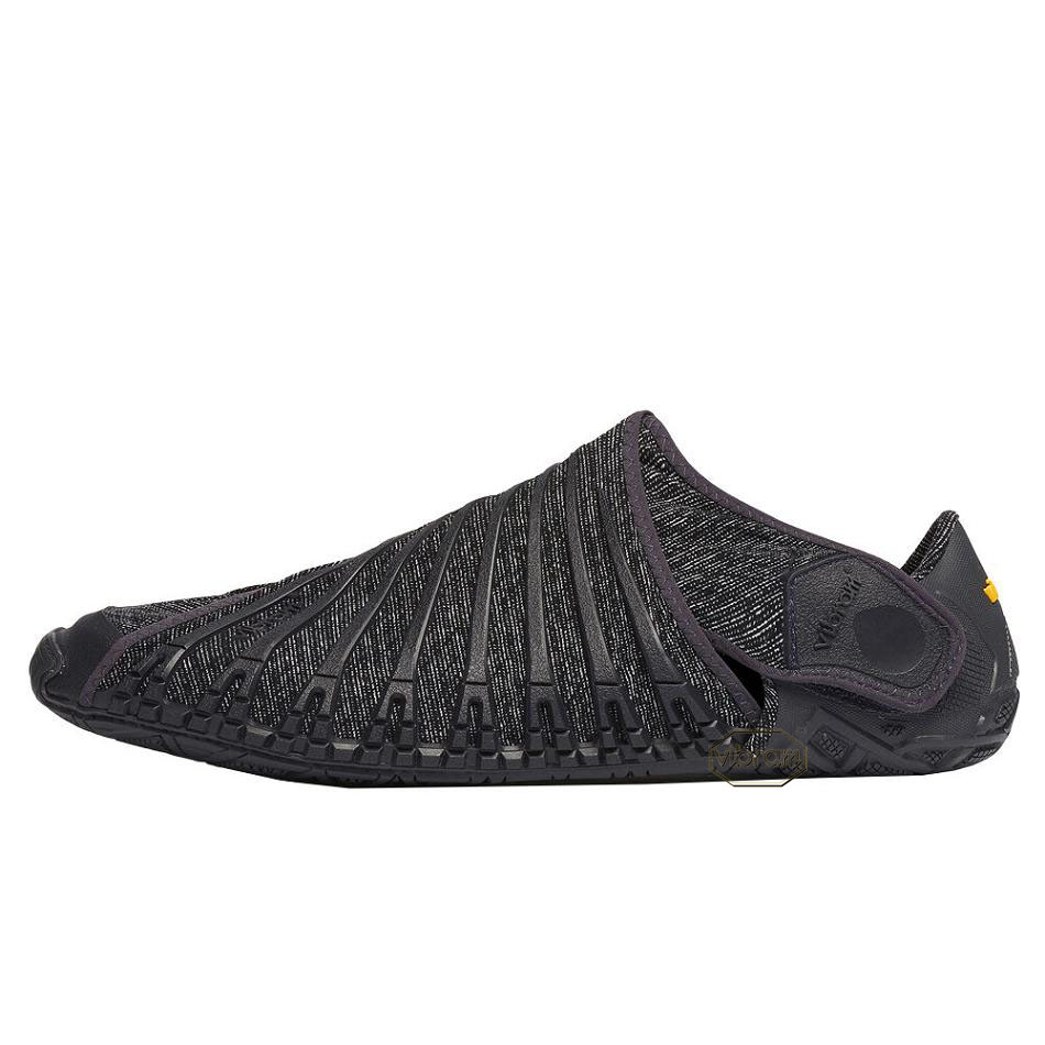 Dark Grey Vibram Furoshiki Men's Shoes | USA_L62
