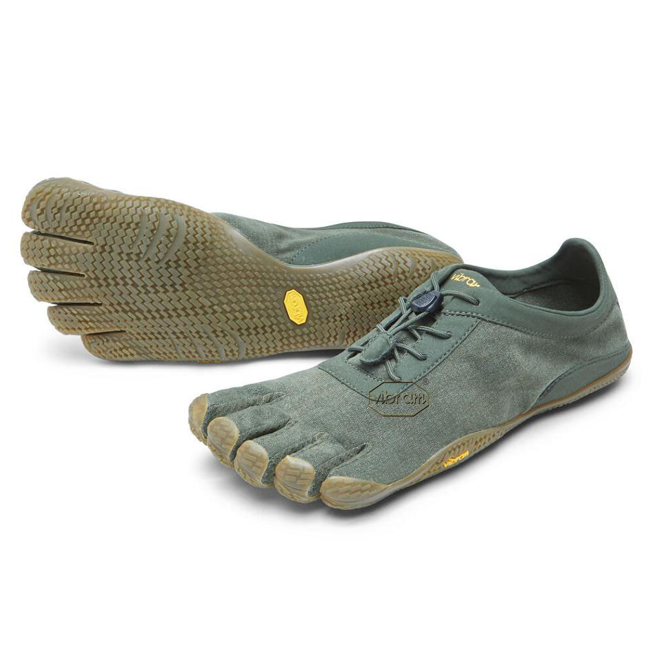 Green Vibram KSO ECO Men\'s Casual Shoes | USA_V15