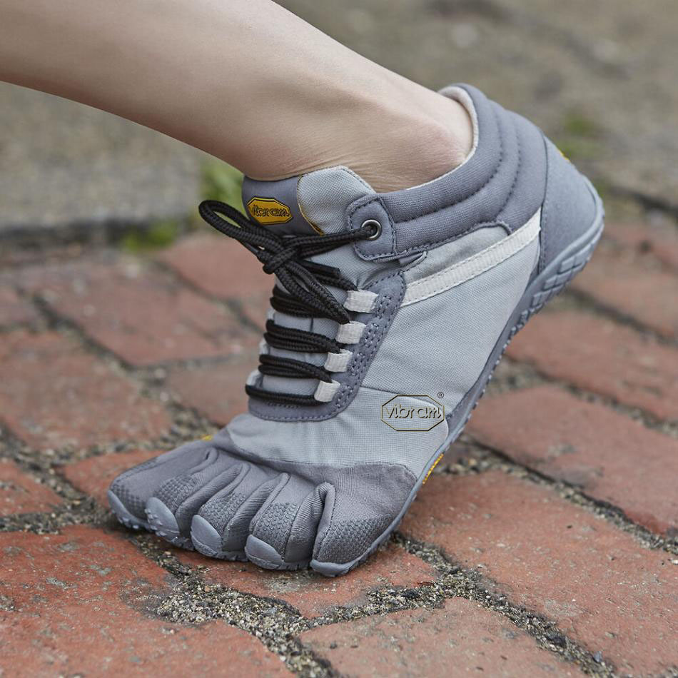 Grey Vibram Trek Ascent Insulated Women's Trail Running Shoes | USA_P02