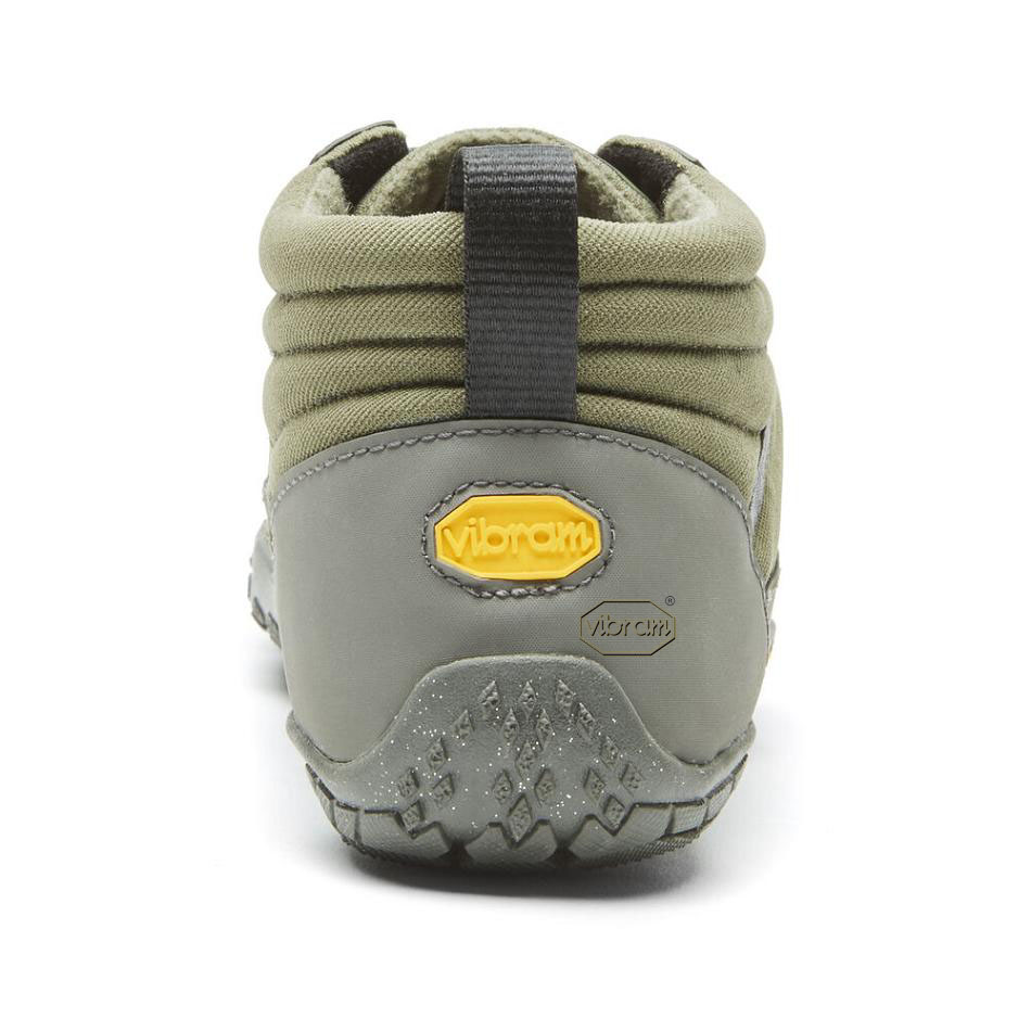 Grey Vibram V-Trek Insulated Women's Trail Running Shoes | USA_S10