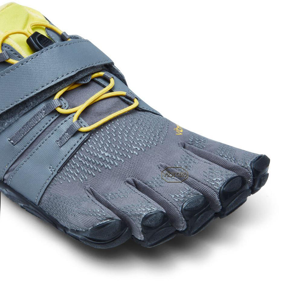 Grey / Yellow / Black Vibram V-Train 2.0 Men's Training Shoes | USA_F12
