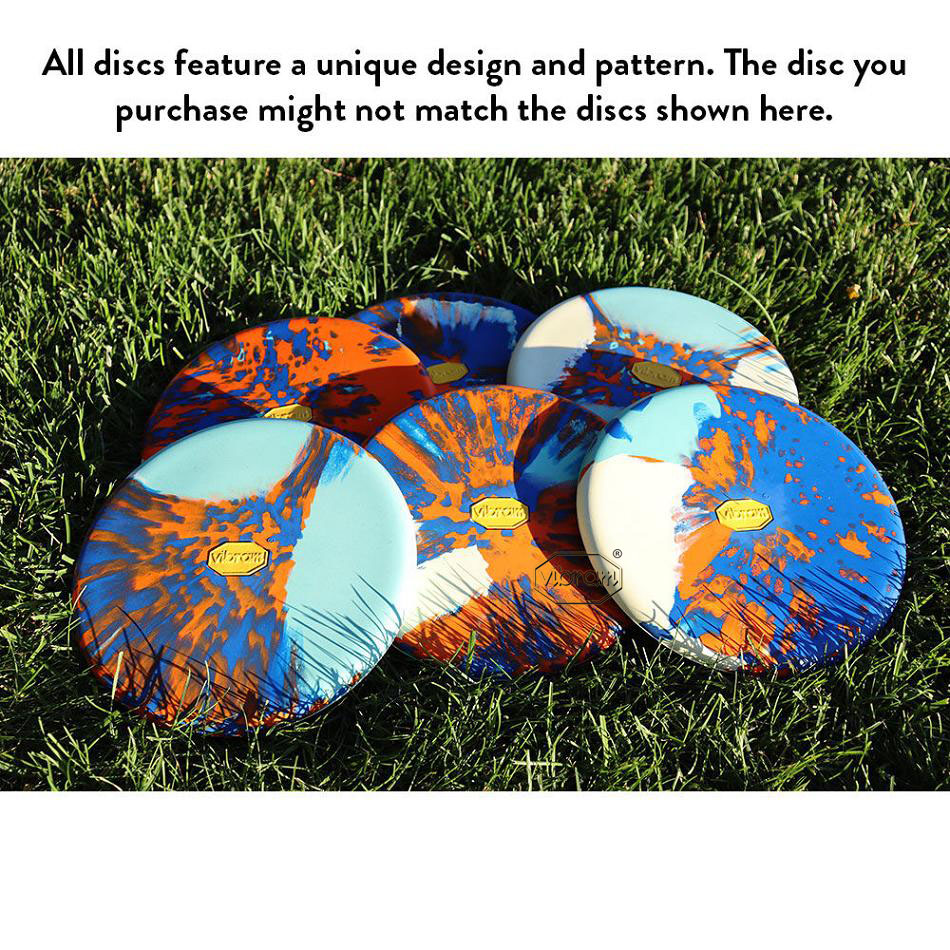 Multicolor Vibram VDG RIDGE Putt & Approach Disc Men's Golf Discs | USA_R97