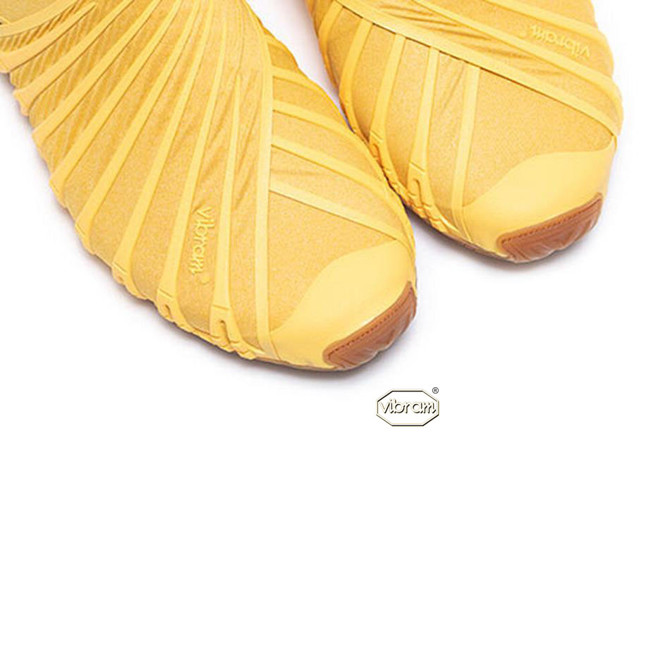 Mustard Vibram Furoshiki EcoFree Women's Shoes | USA_C44