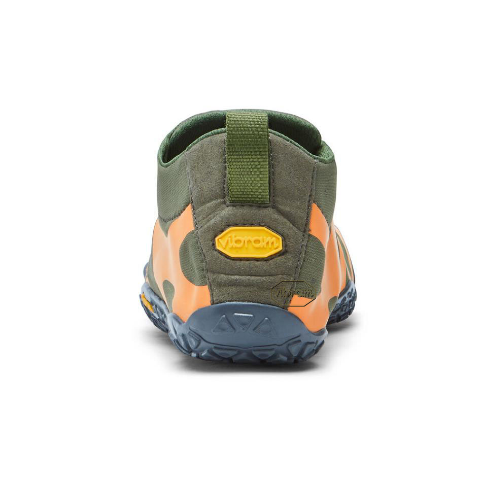 Orange / Grey Vibram V-Alpha Men's Trail Running Shoes | USA_X88