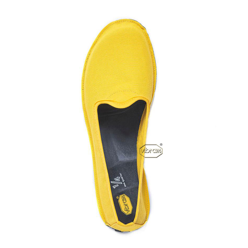 Orange Vibram One Quarter Canvas Women's Shoes | USA_M45