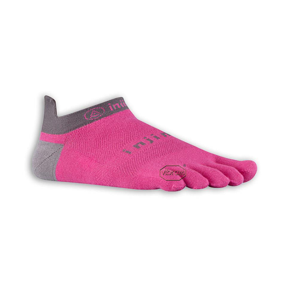 Pink Vibram Injinji No-Show Men\'s Socks | USA_G79