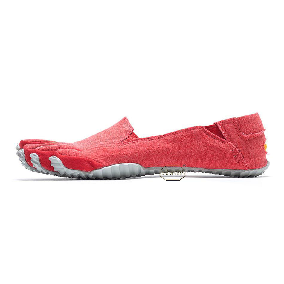 Red Vibram CVT LB Women's Casual Shoes | USA_N65