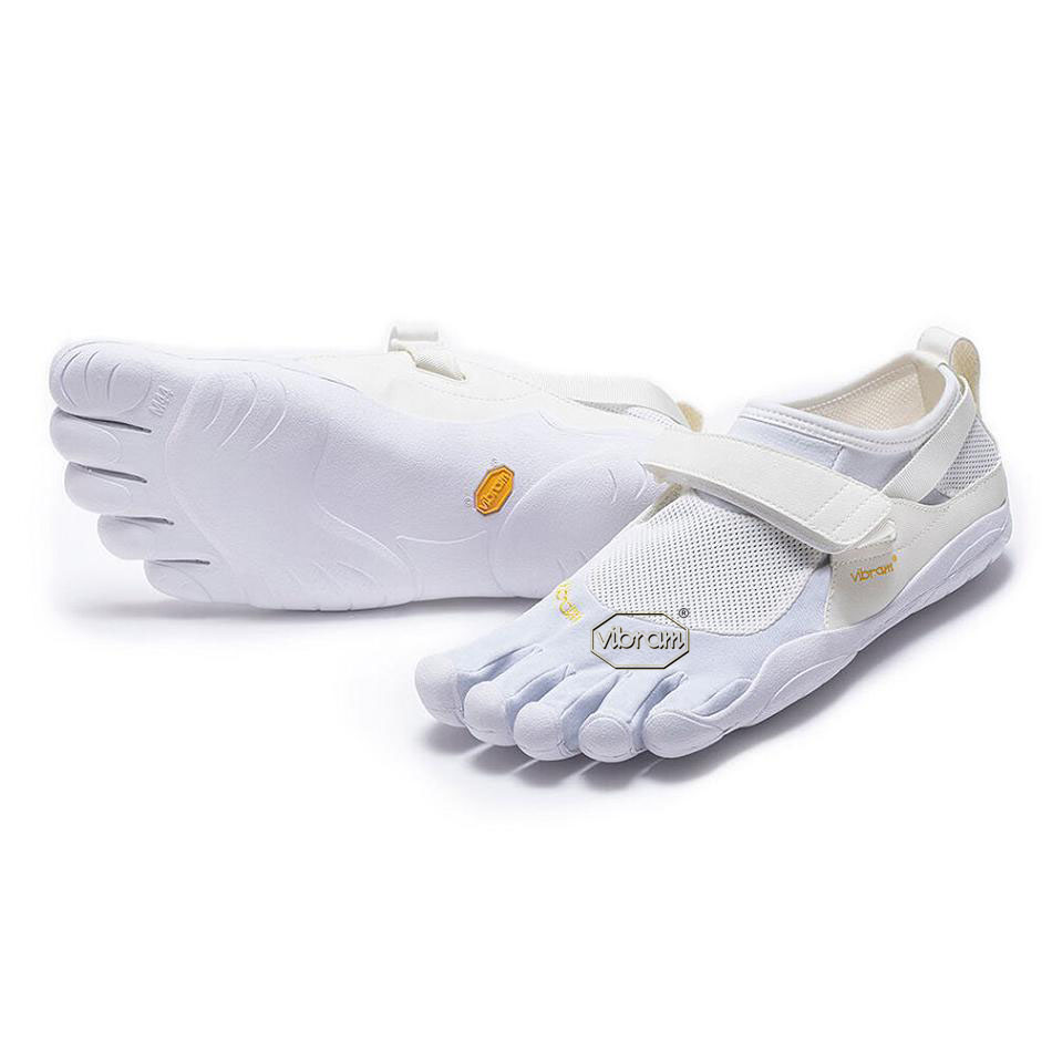 White Vibram KSO Vintage Men\'s Training Shoes | USA_G04