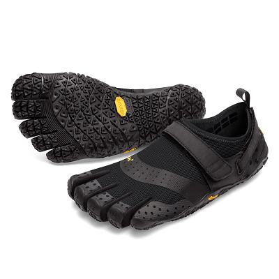Black Vibram V-Aqua Men's Water Shoes | USA_R04