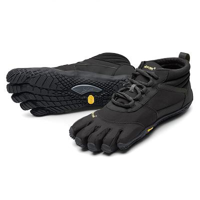 Black Vibram V-Trek Insulated Women's Hiking Shoes | USA_Q67