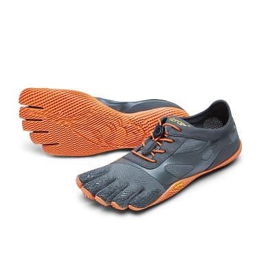 Grey / Orange Vibram KSO EVO Women's Training Shoes | USA_T98