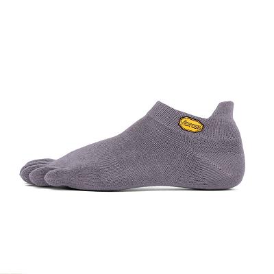 Grey Vibram 5TOE No Show Women's Socks | USA_D59