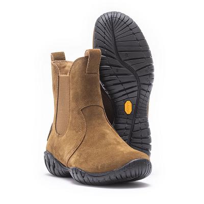 Light Brown Vibram Just For Me-Horse Ecostep Natural Men's Boots | USA_T71