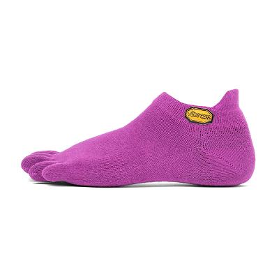 Purple Vibram 5TOE No Show Women's Socks | USA_H05