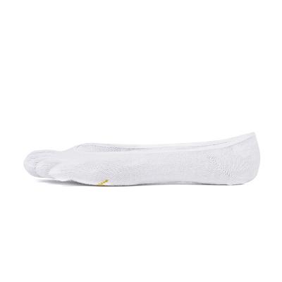 White Vibram 5TOE Ghost Women's Socks | USA_F84
